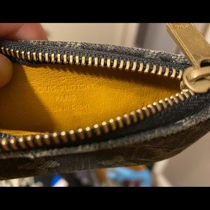 Louis Vuitton Key Pouch Denim